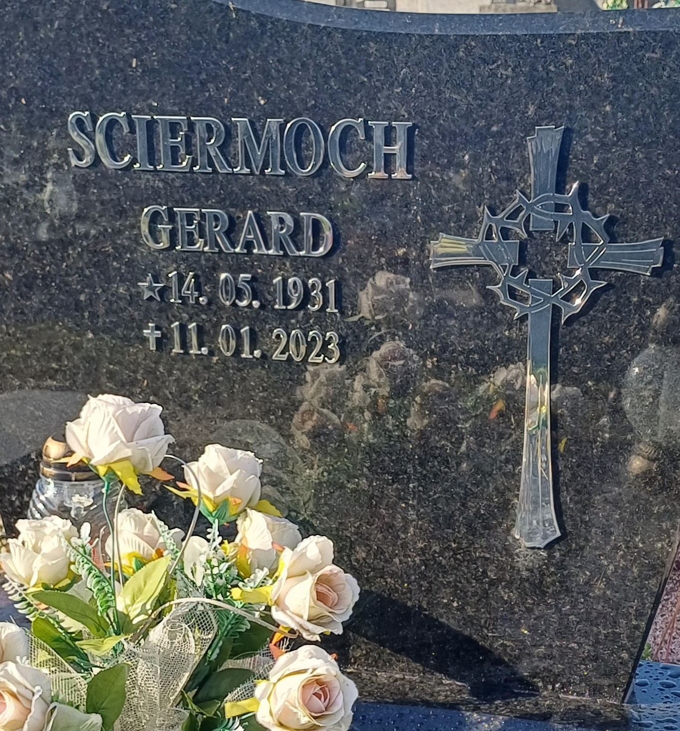 Grób Gerard Sciermoch